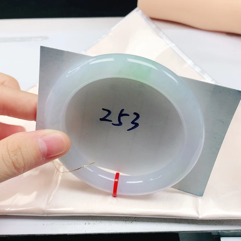 【闪购商品】翡翠手镯（圆镯）未镶嵌缅甸天然a货手镯55+