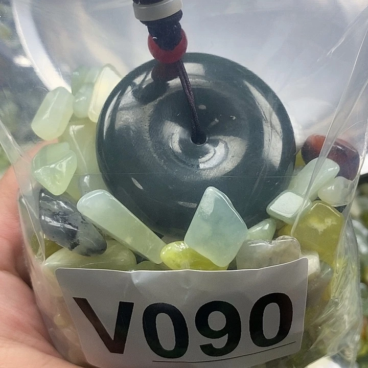 未镶嵌蛇纹石玉鱼缸石