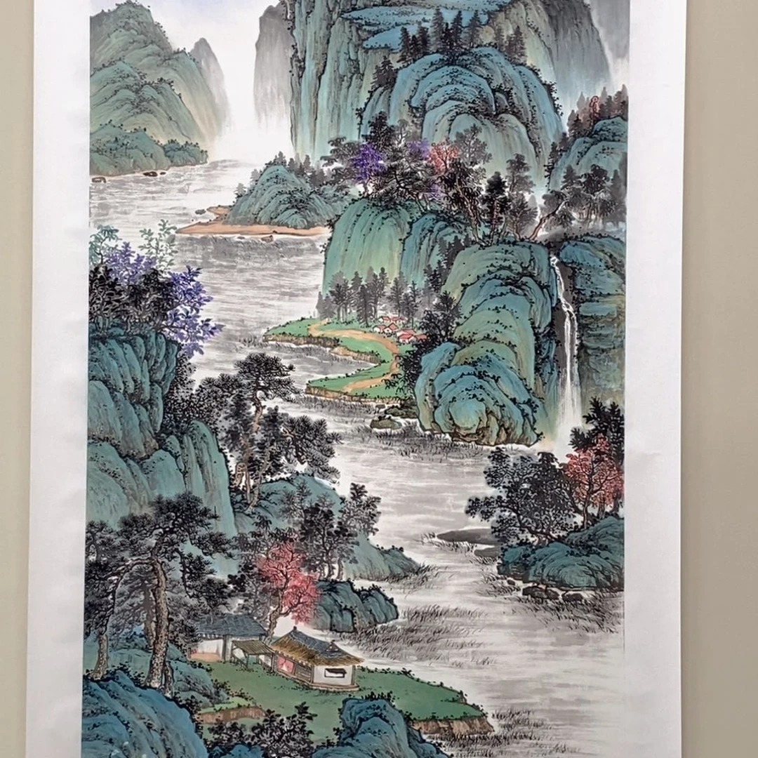 国画黄开前四尺精品佳作