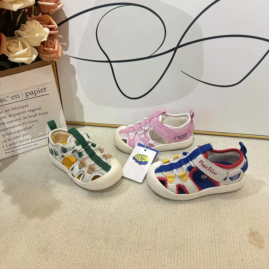 【PAUCILLAR普西拉】夏季凉鞋/4319/夏季透气百搭凉鞋儿童机能鞋