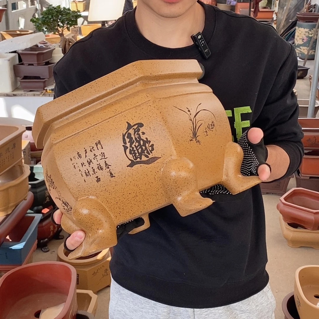 花盆紫砂紫砂花盆