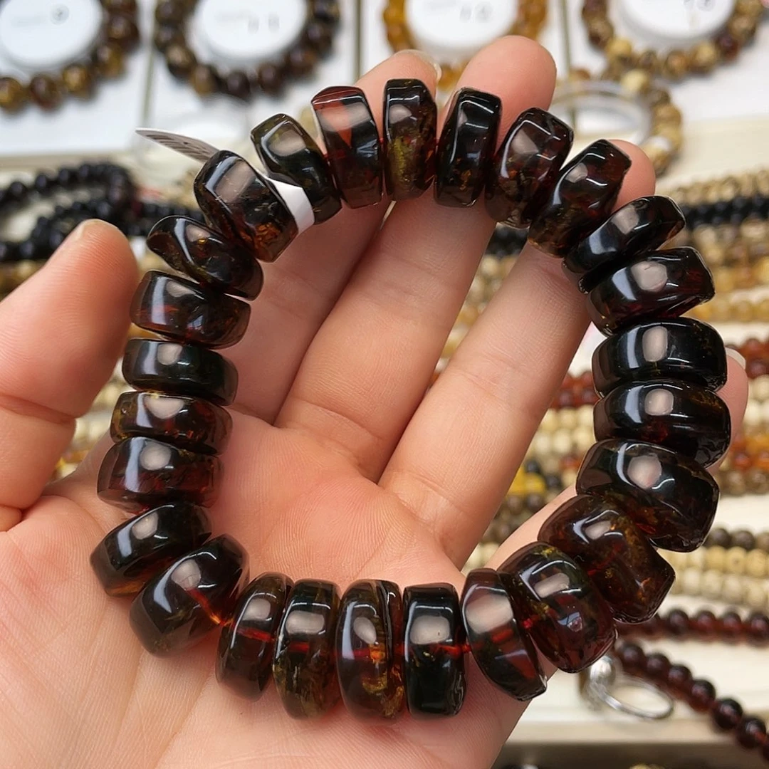 琥珀未镶嵌裸石十七91410