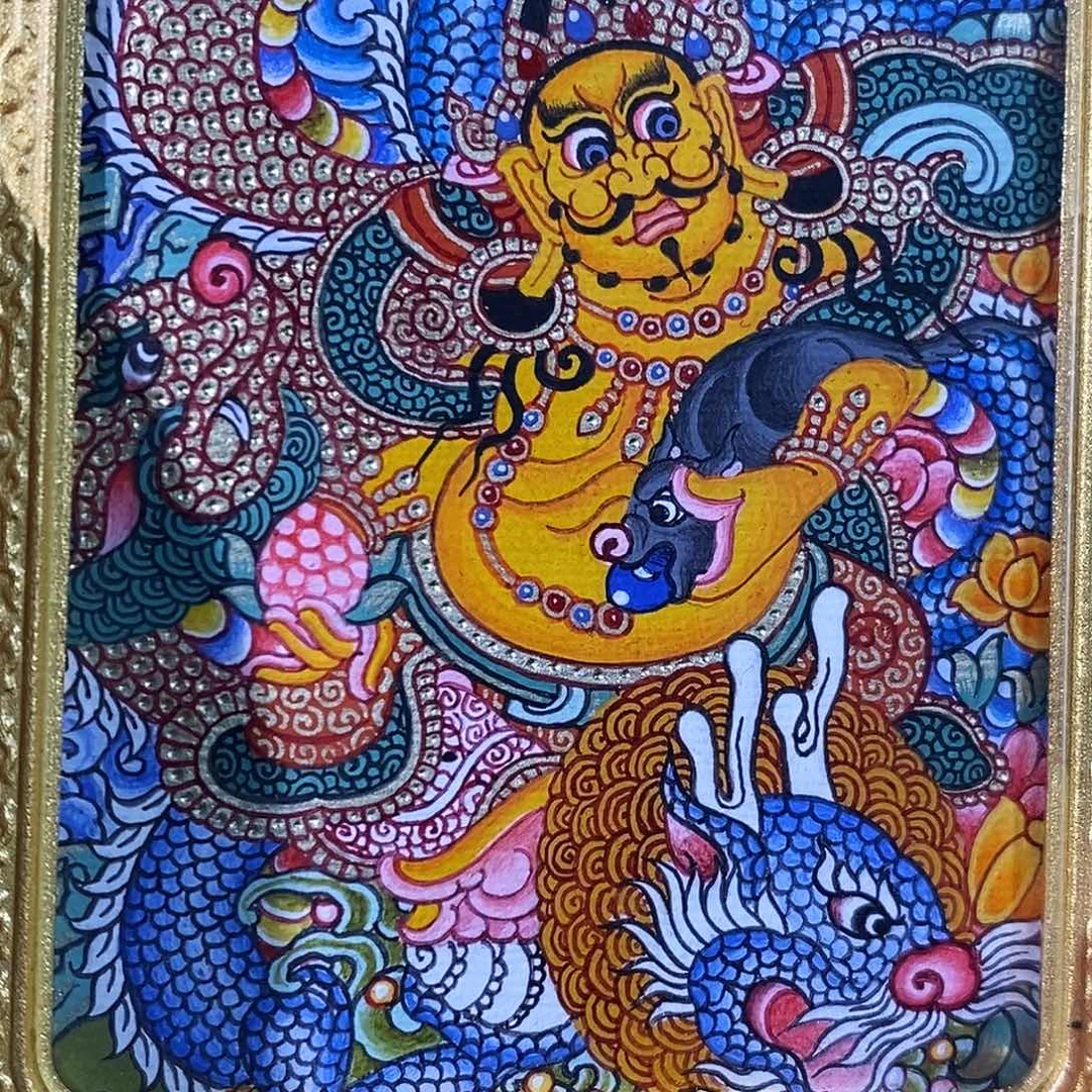 吊坠大漏漏漏漏漏漏漏漏漏漏！热贡纯手绘唐卡！