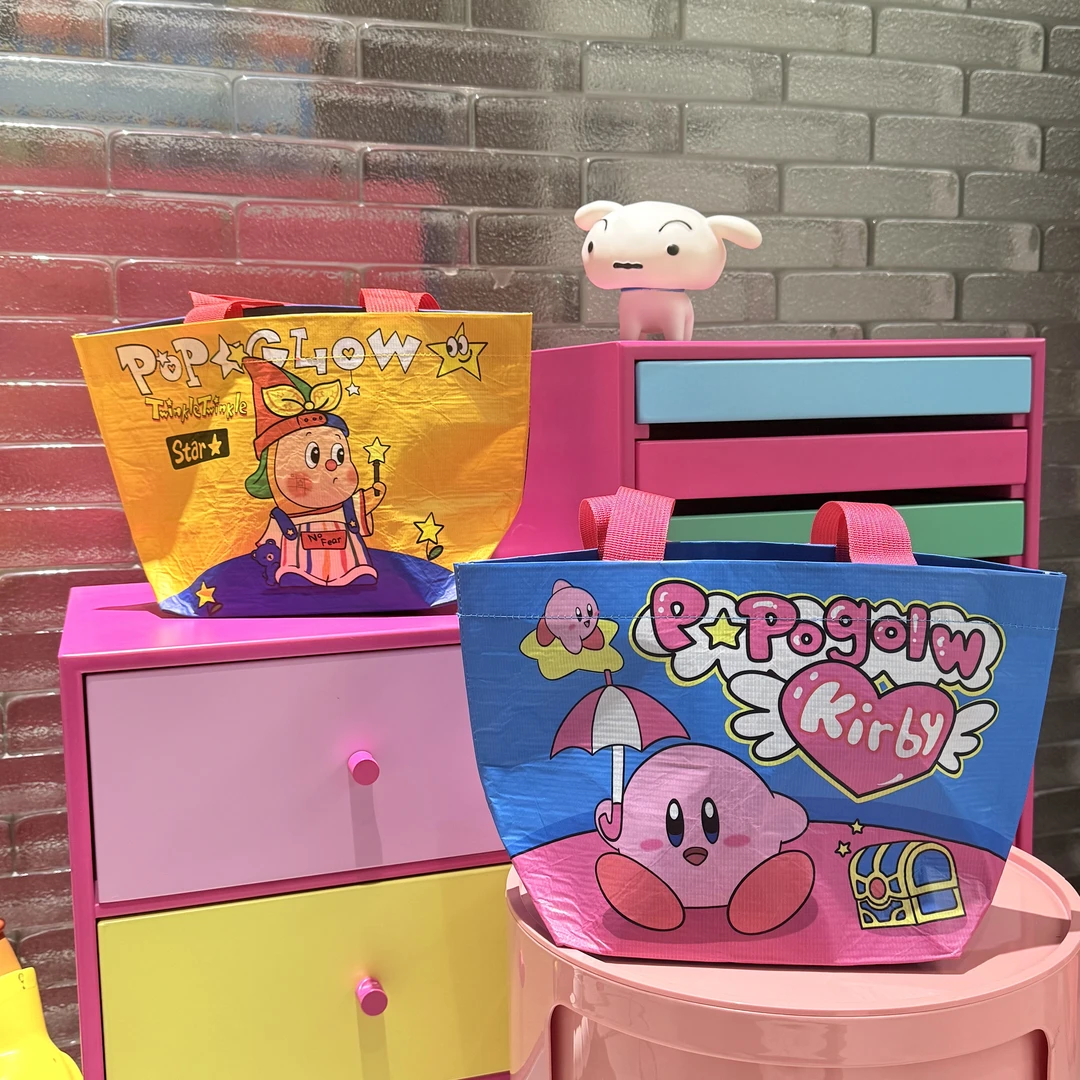 微瑕手提购物袋星之卡零钱包高颜值日常卡通袋