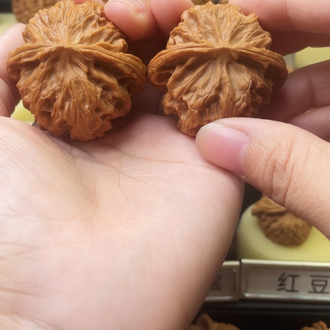 木***灬吊坠文玩核桃苹果园45尺566