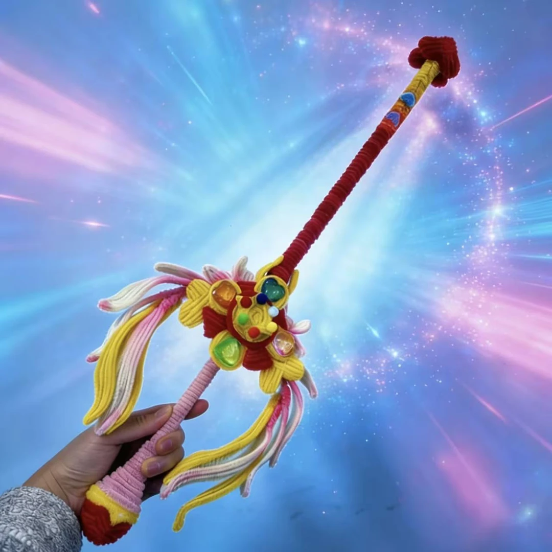 夏安安魔法剑扭扭棒diy材料包手工礼物cos装扮驾车个人用品