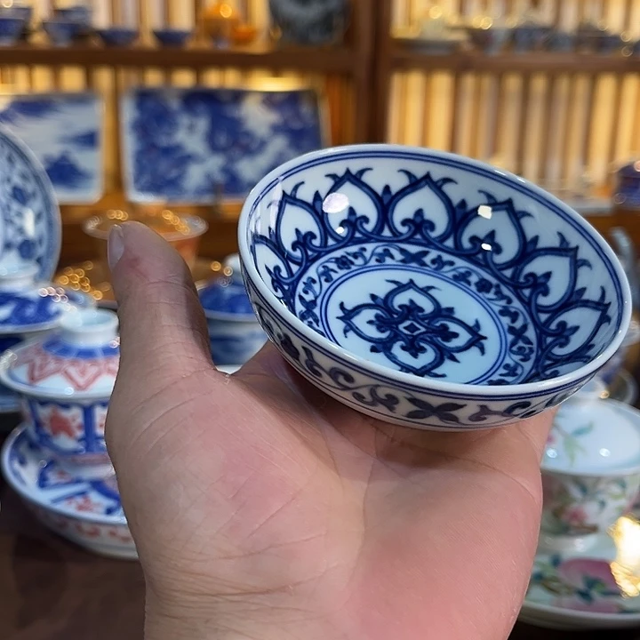 錡镇堂手工手绘杯