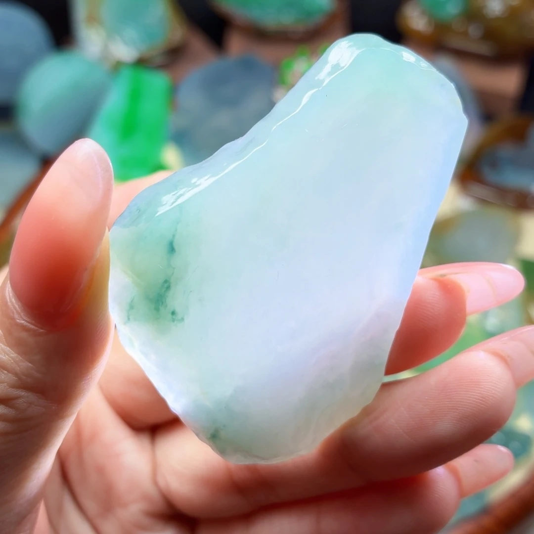 定制翡翠未镶嵌翡翠首饰