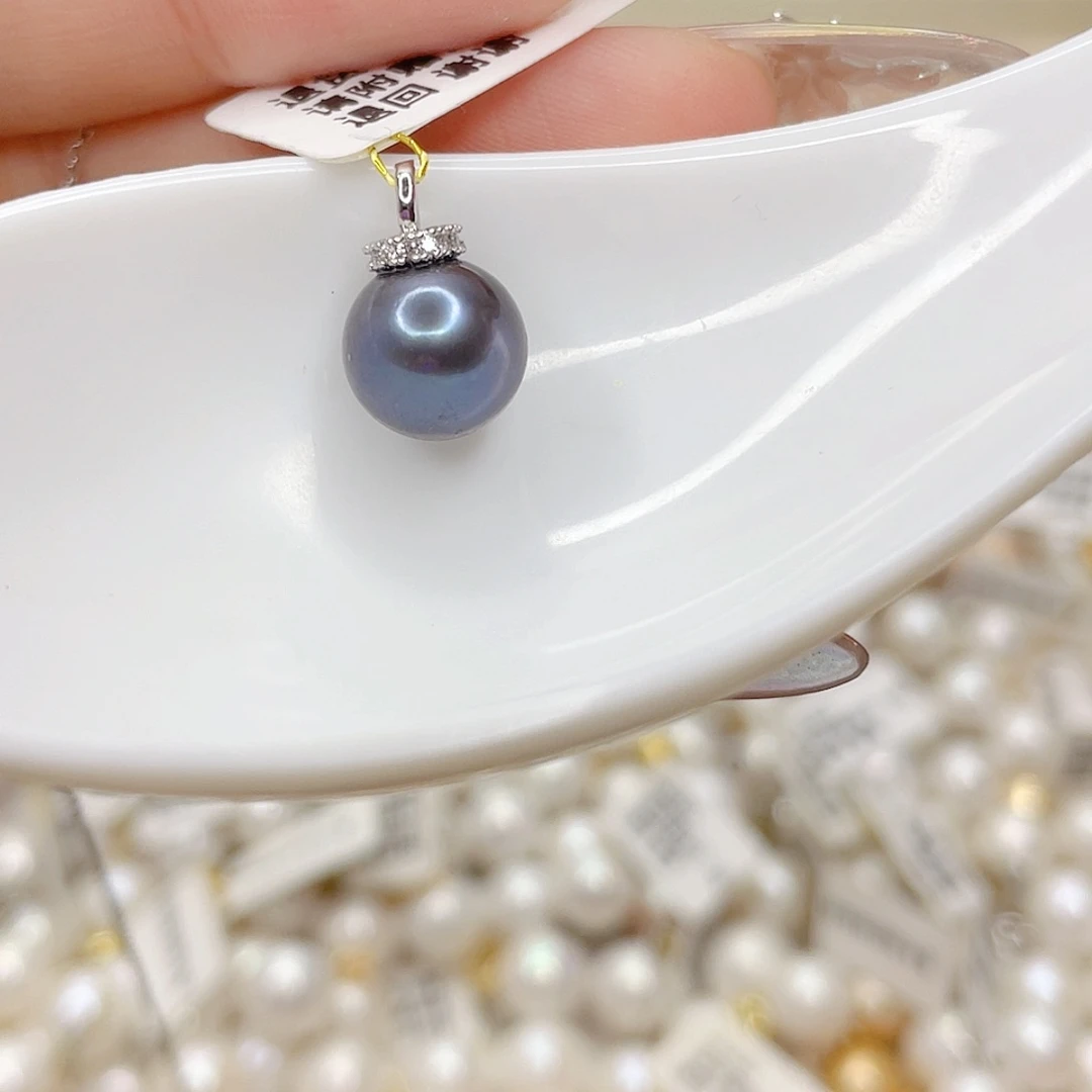 淡水珍珠未镶嵌吊坠(赠链)