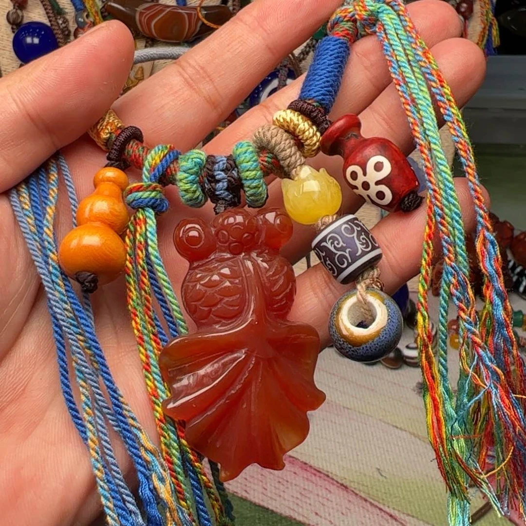 玛瑙/玉髓颈饰未镶嵌嘿*嘿