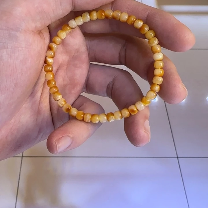 手链琥珀未镶嵌蜜蜡