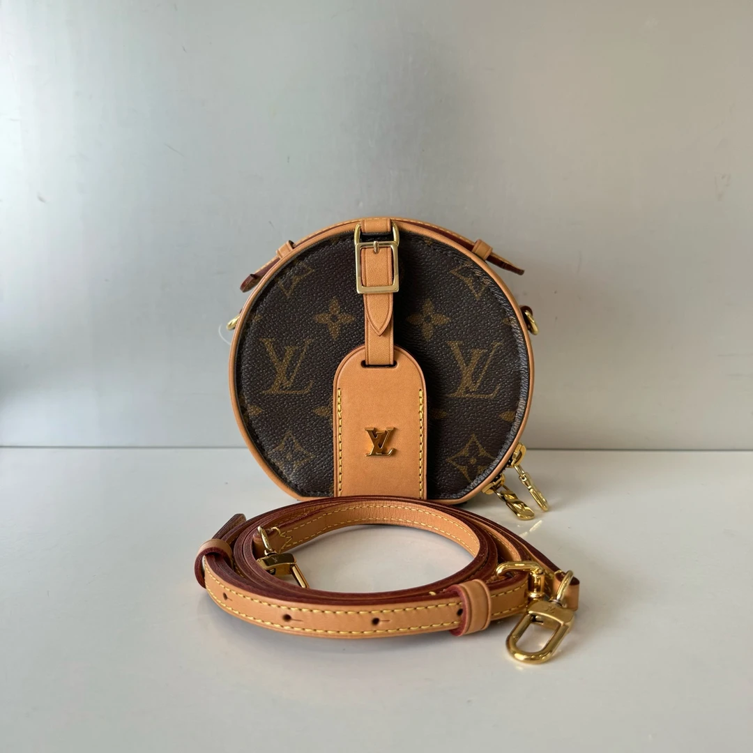 99新 LouisVuitton/路易威登 LVmini硬饼包99新
