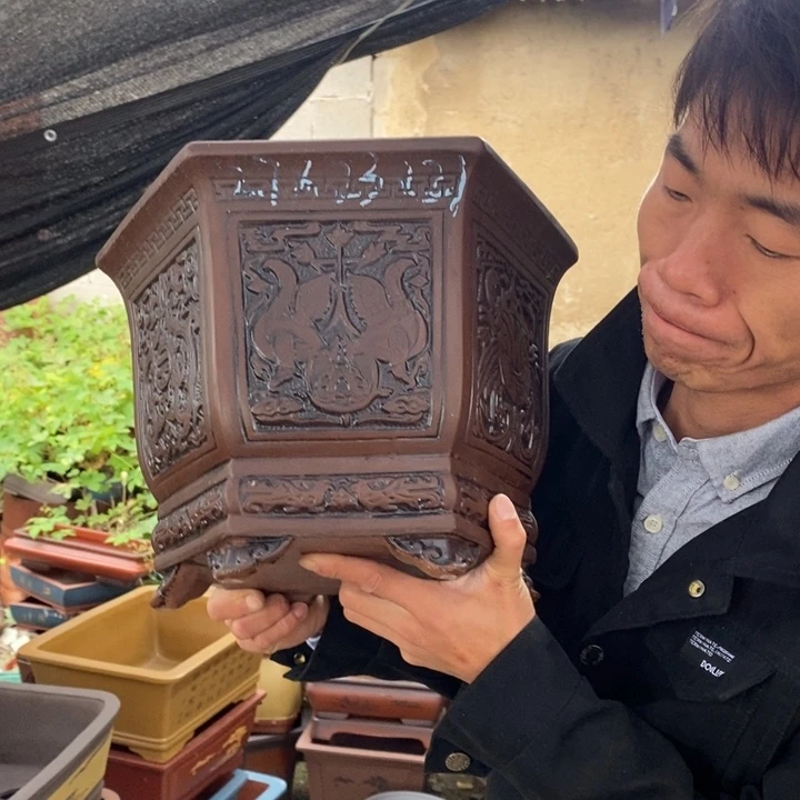 紫砂花盆紫砂艺术学院的