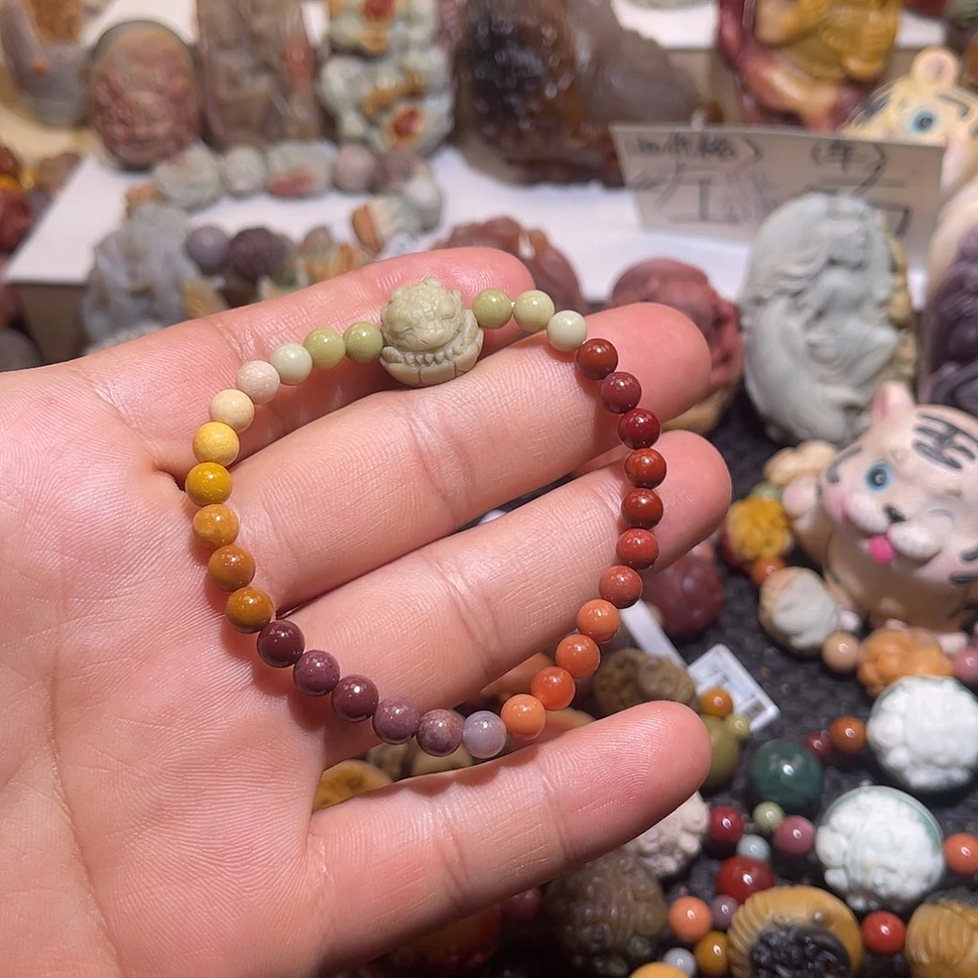 未镶嵌手串石英质玉