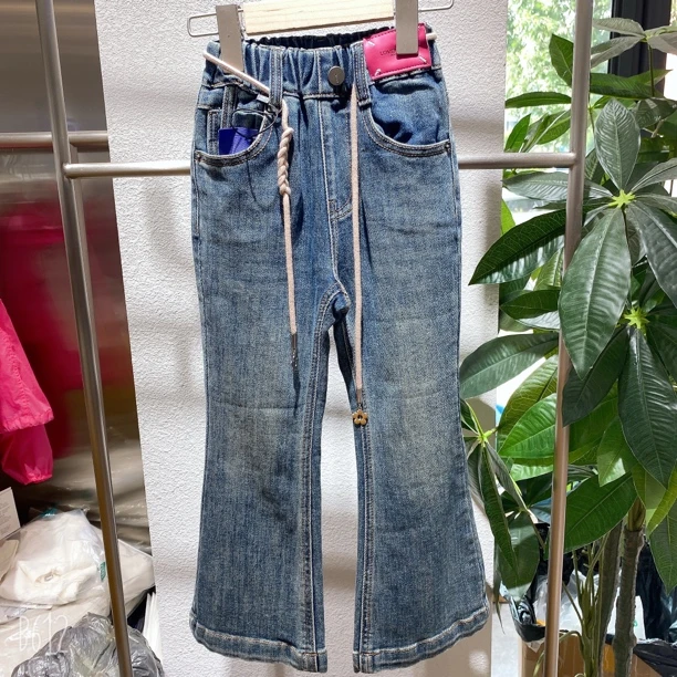 5009童装微辣牛仔长裤