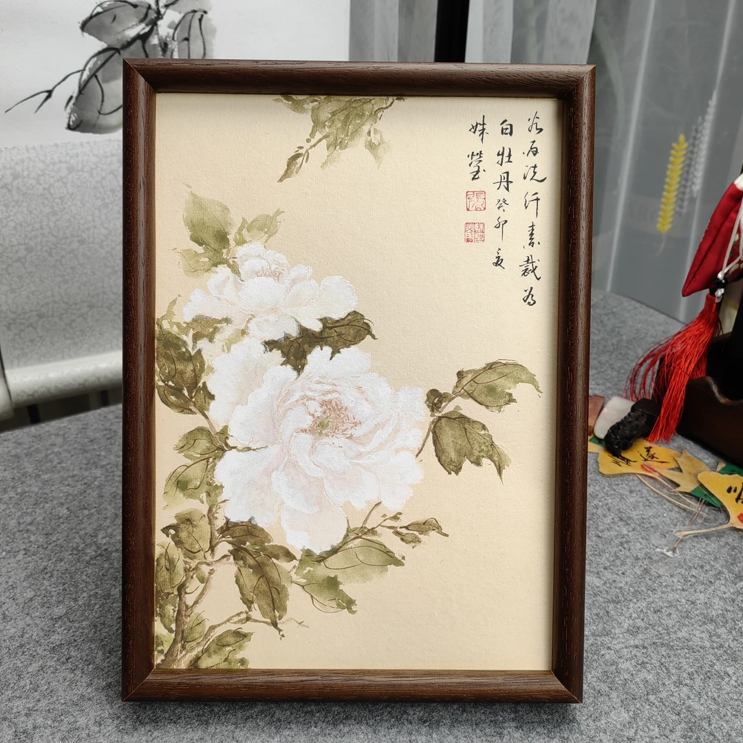 精画小摆台展现优雅韵味