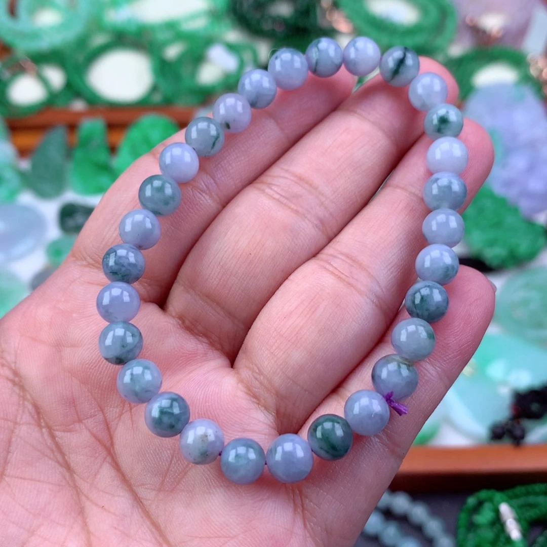 未镶嵌手链翡翠手串