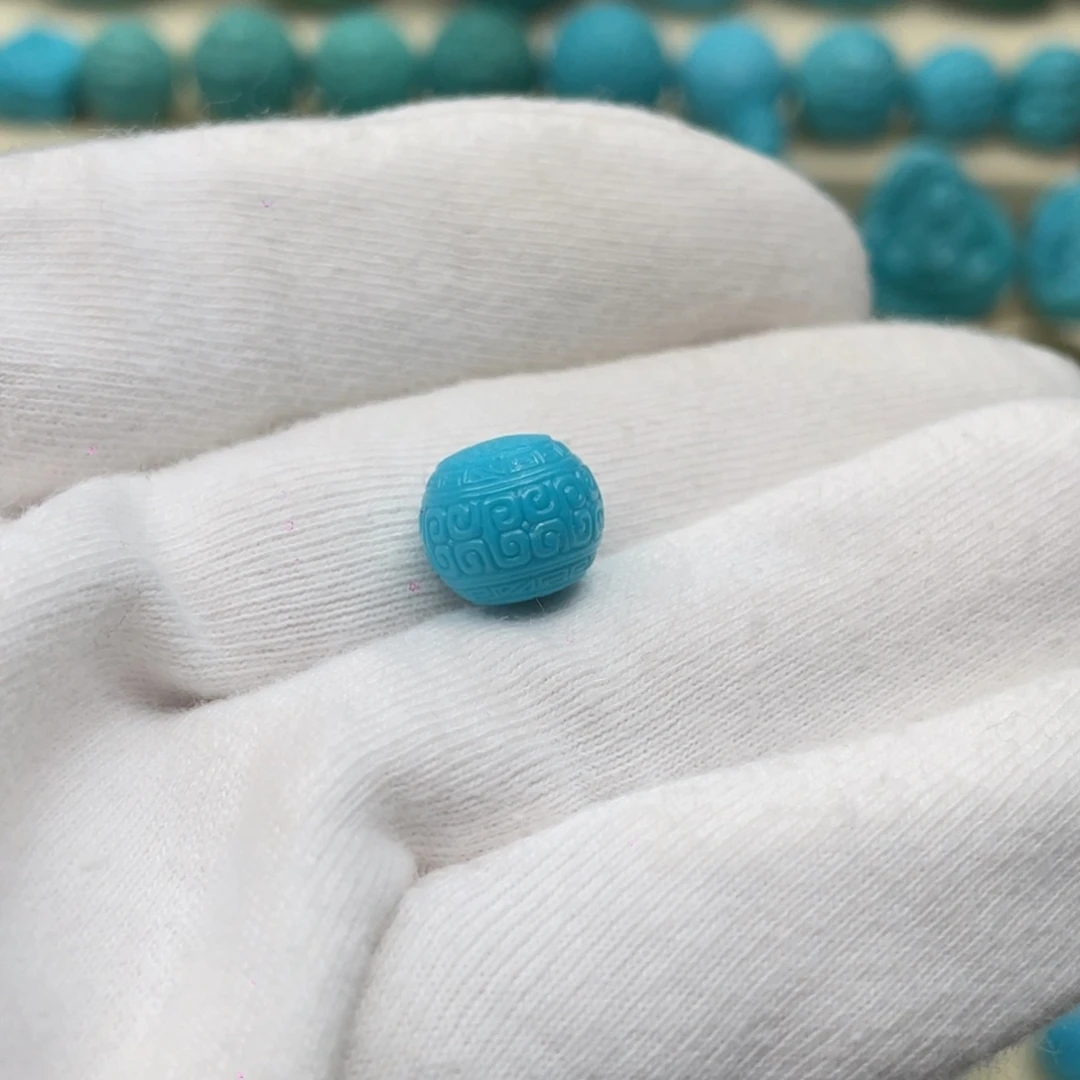 绿松石未镶嵌颈饰卡11-9.6