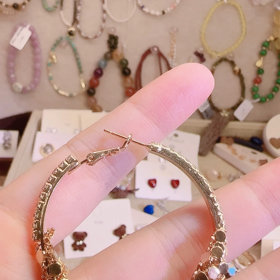 琉璃纯铜合金耳圈