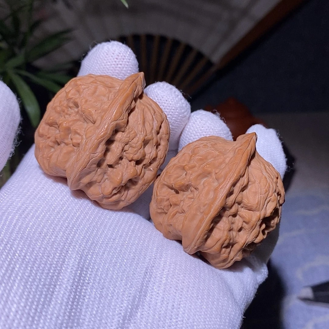 文玩核桃吊坠睡*38全品赤龙 有一只尖有磕