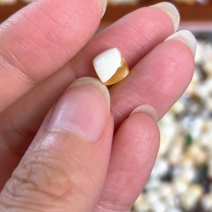 未镶嵌蜜蜡裸石7.5mm一个