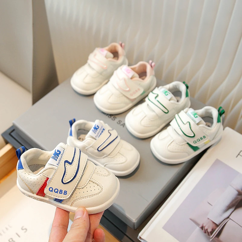 春秋款0--3岁婴儿鞋软底学步鞋男童宝宝透气单鞋女童超轻软皮小童