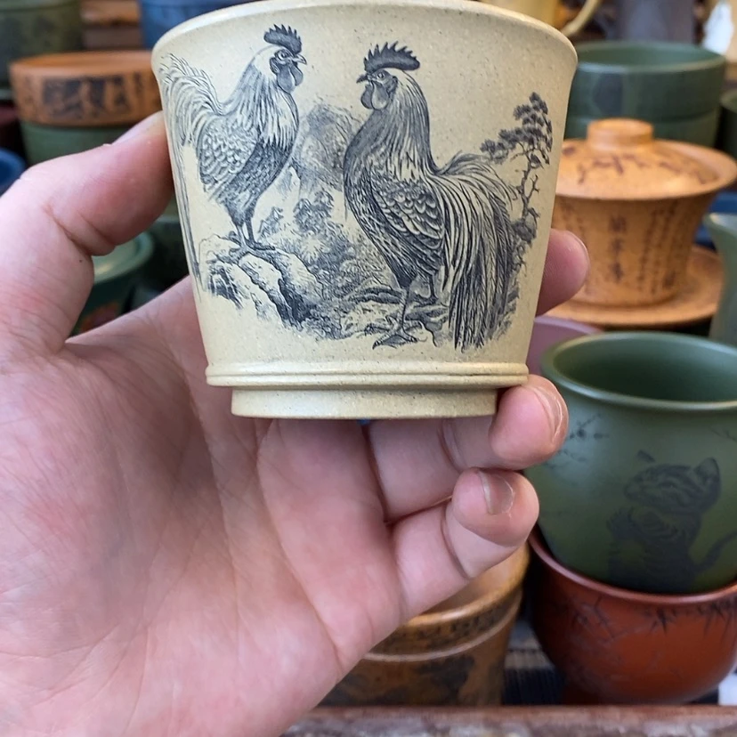 【闪购商品】紫砂杯子宜兴全手工紫砂杯