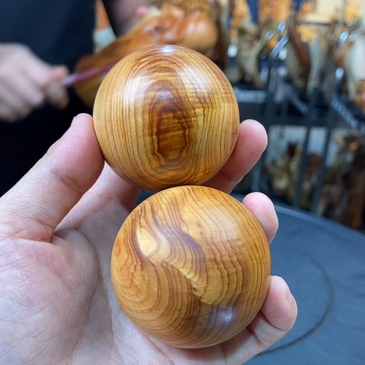 柏木（崖柏）水波纹5.0一对