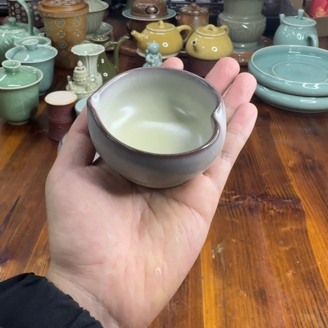小仲青瓷茶器微瑕7744
