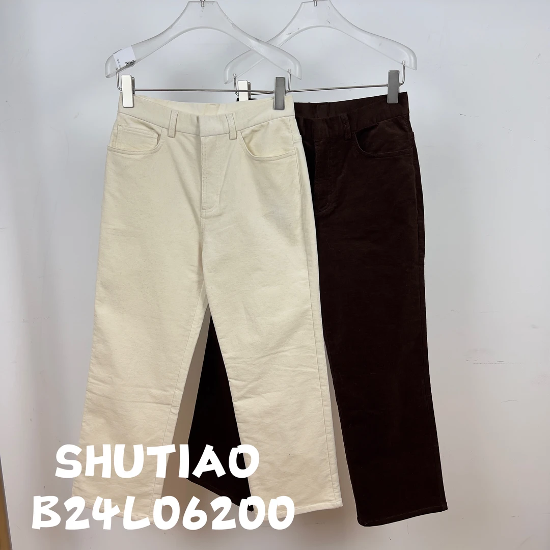【SHUTIAO】2024秋冬：新款小众设计款裤子B24L06200
