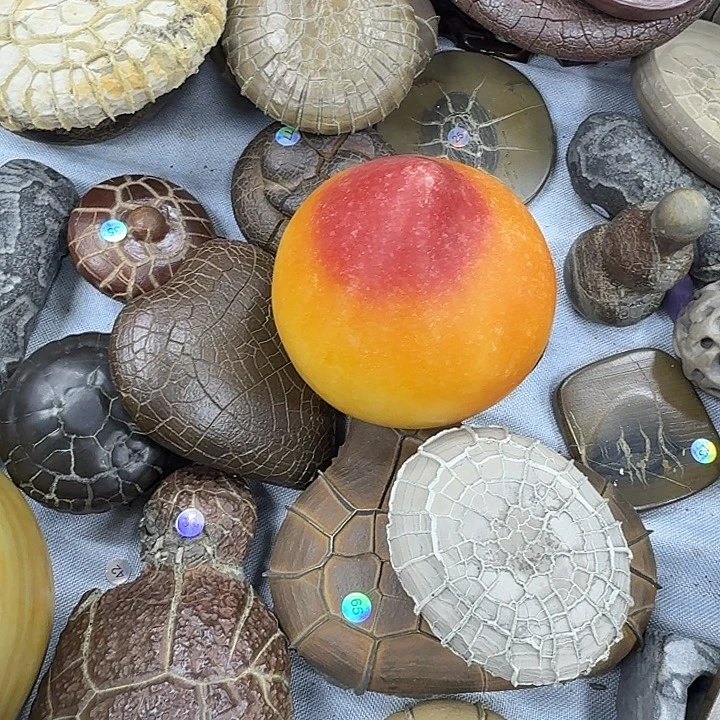 有机玻璃龟纹石，玲珑石