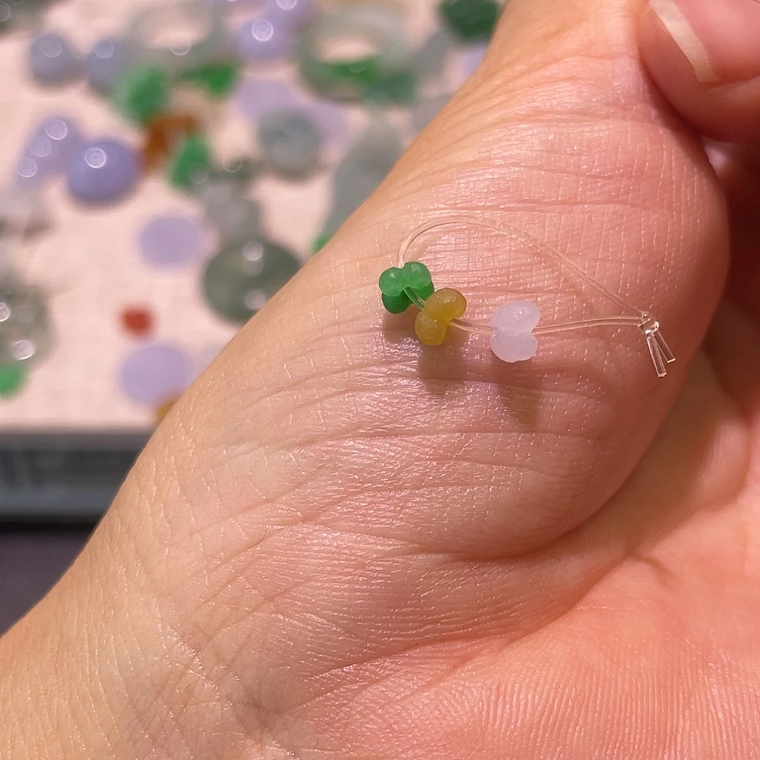 定制翡翠未镶嵌桂花