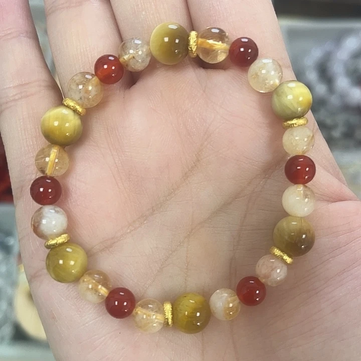 仿水晶黄虎黄塔设计款