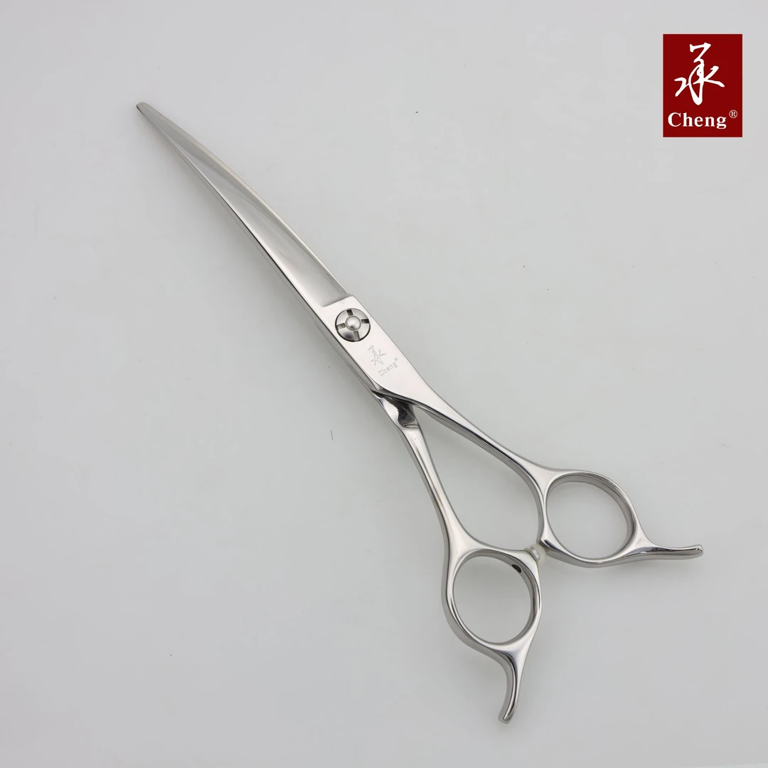 (承)牌 宠物剪 PQ-65Q下翘 宠物美容师专用弯剪专业修毛剪6.5寸