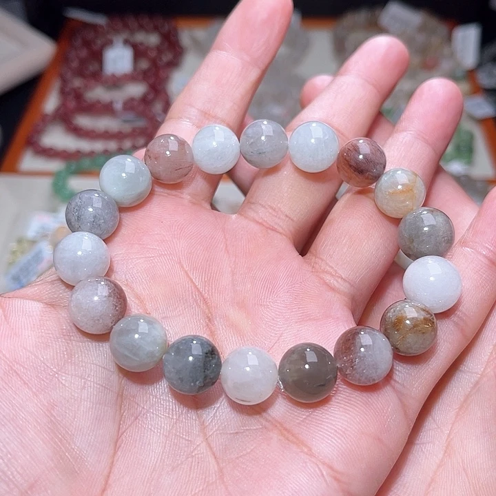 水晶手链未镶嵌291号主图手串 11+