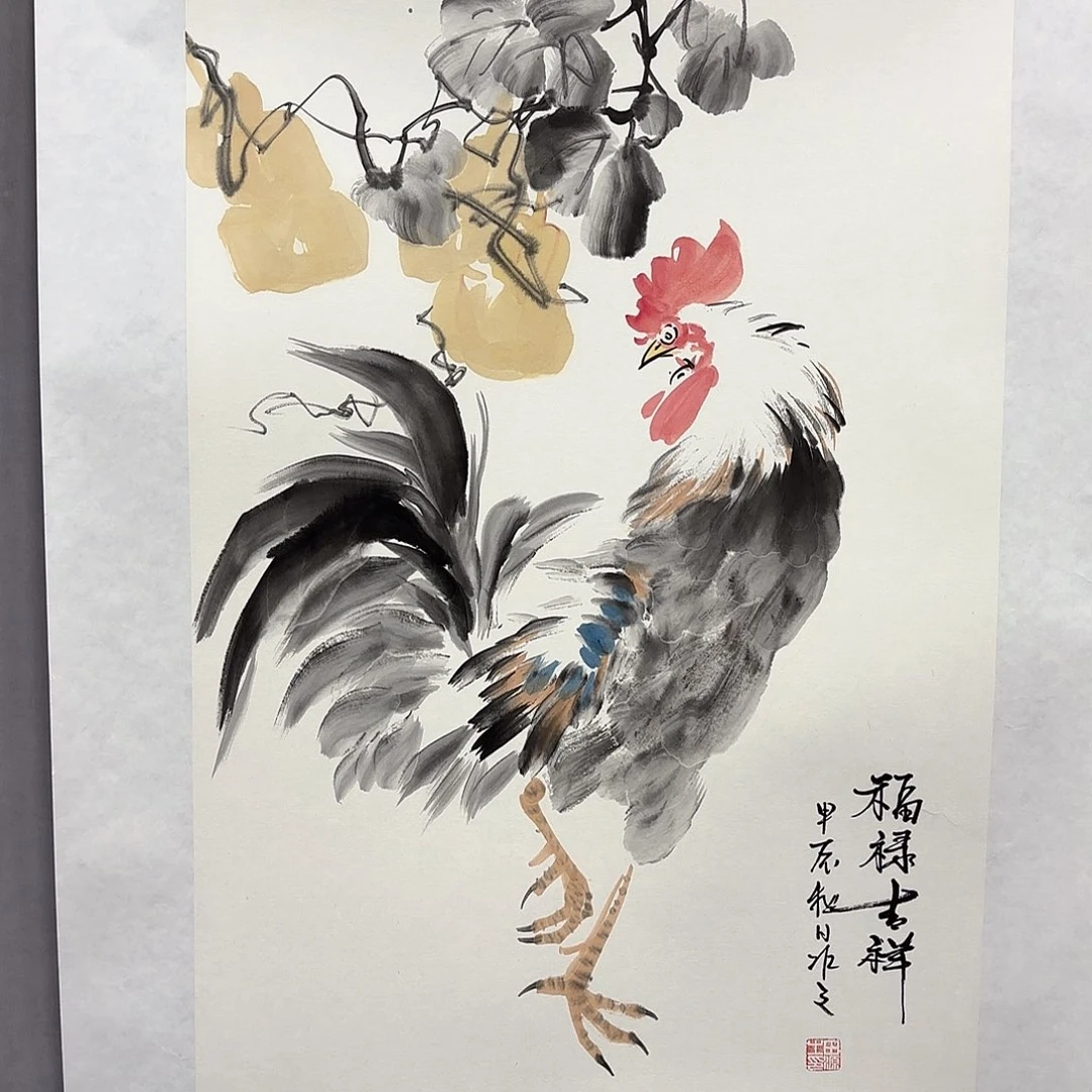 国画国画纯手绘作品请放心去藏