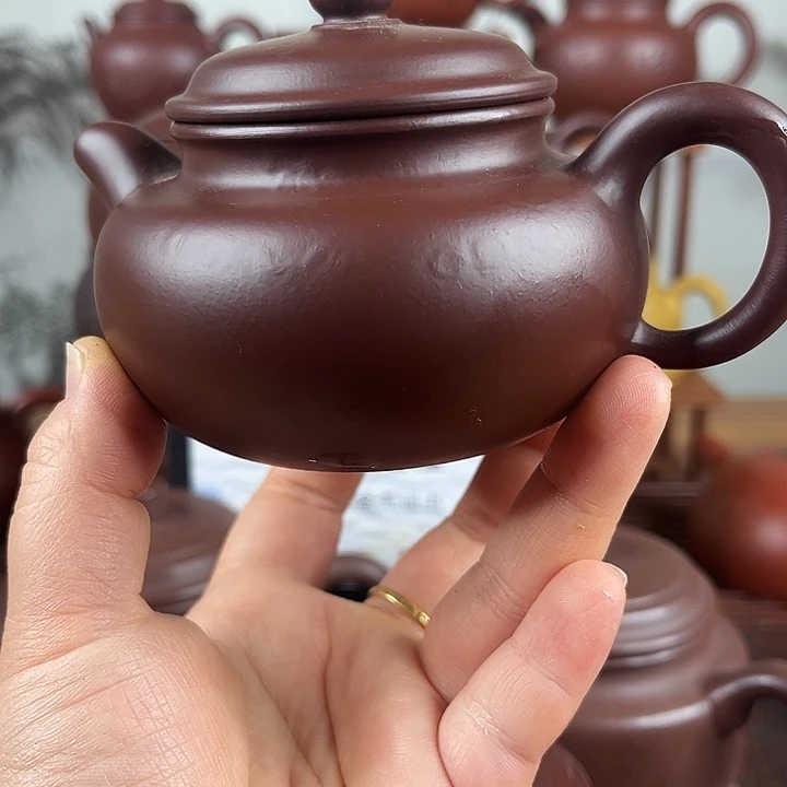 寒***冰紫砂茶壶微瑕处理