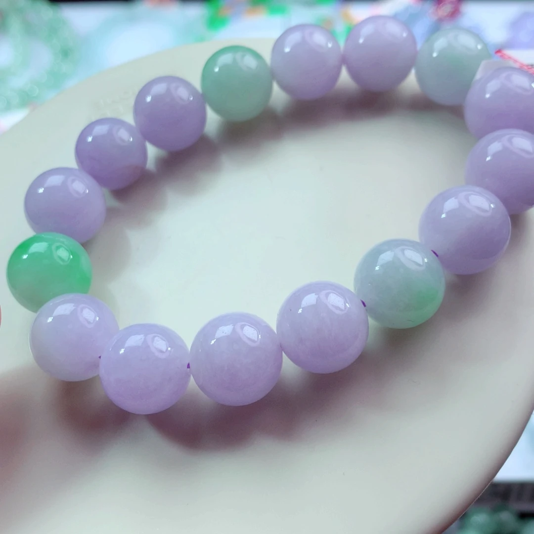 翡翠未镶嵌手链卡13