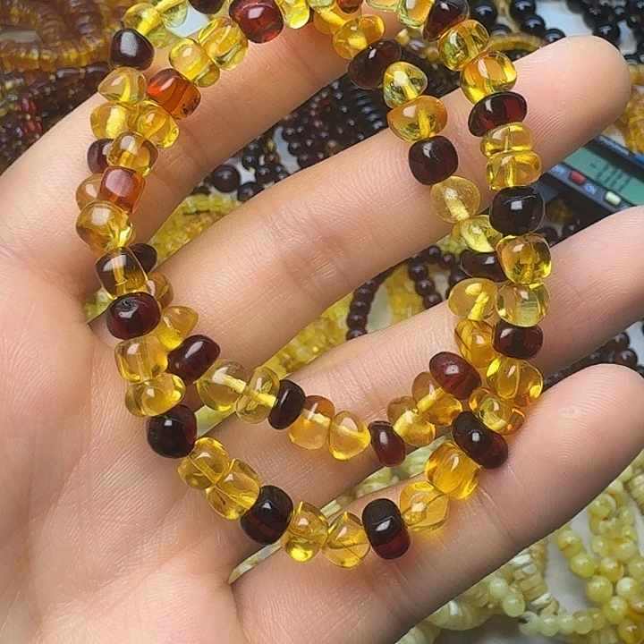 琥珀未镶嵌珠宝奇石