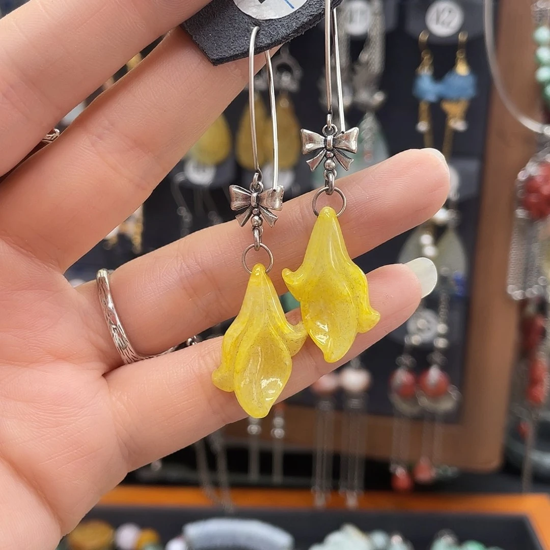 翡翠耳饰银S925镶嵌359fhnjhhh