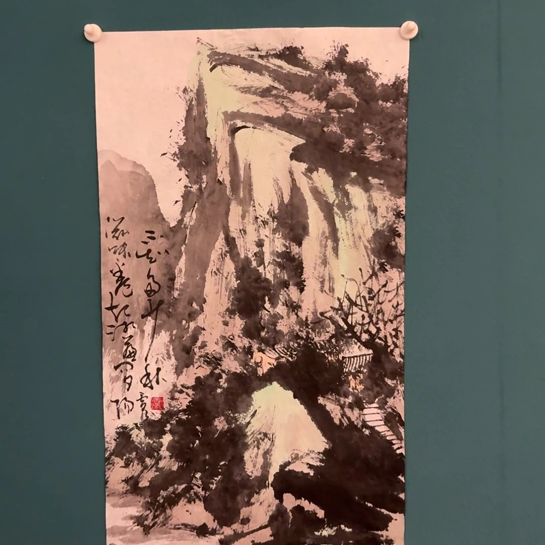 国画雷公老师作品画作