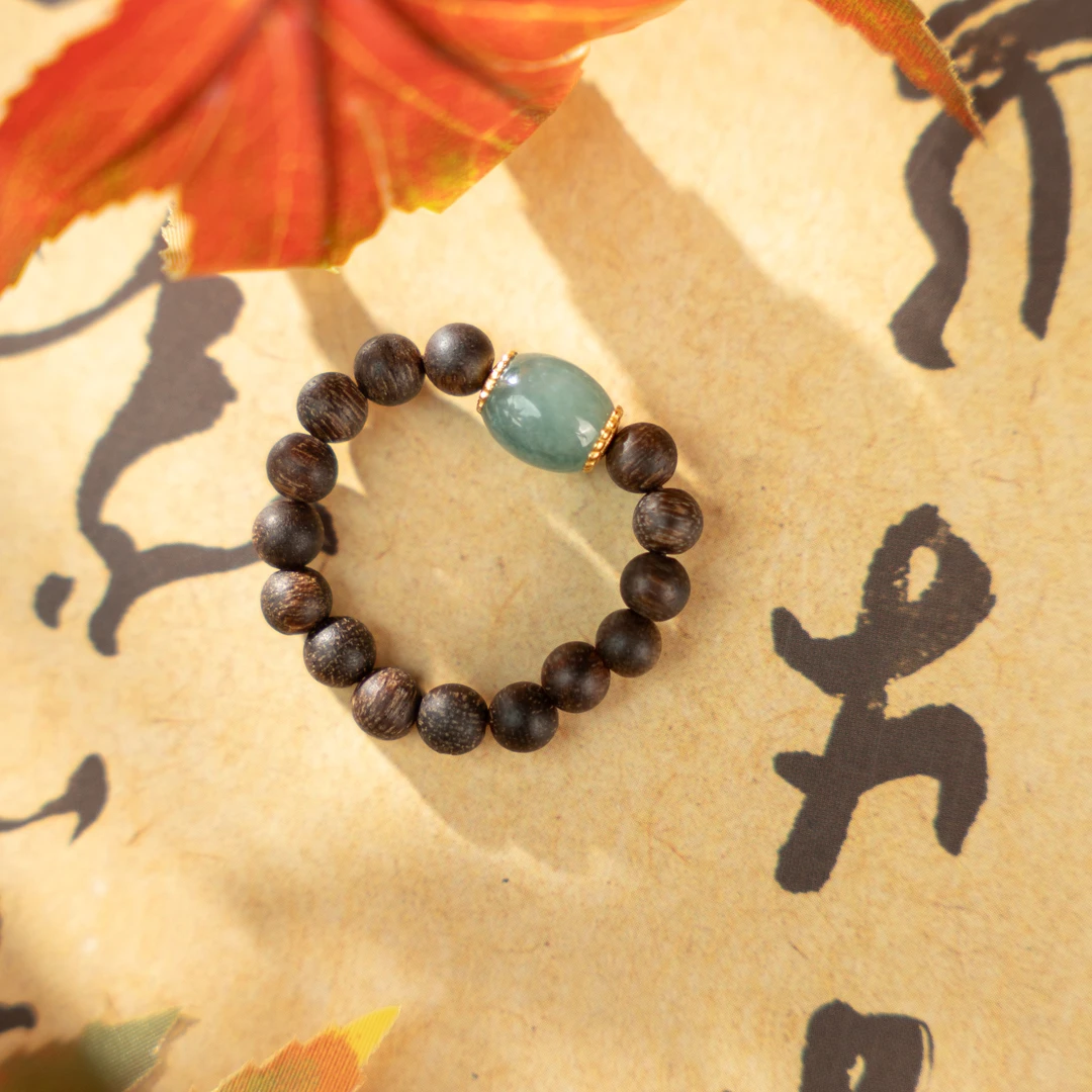 沉香戒指-紫越南芽庄紫奇楠0.4截止