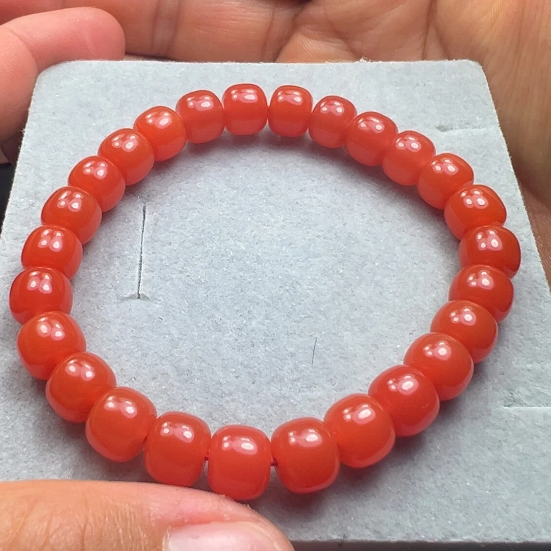 南红玛瑙未镶嵌手串