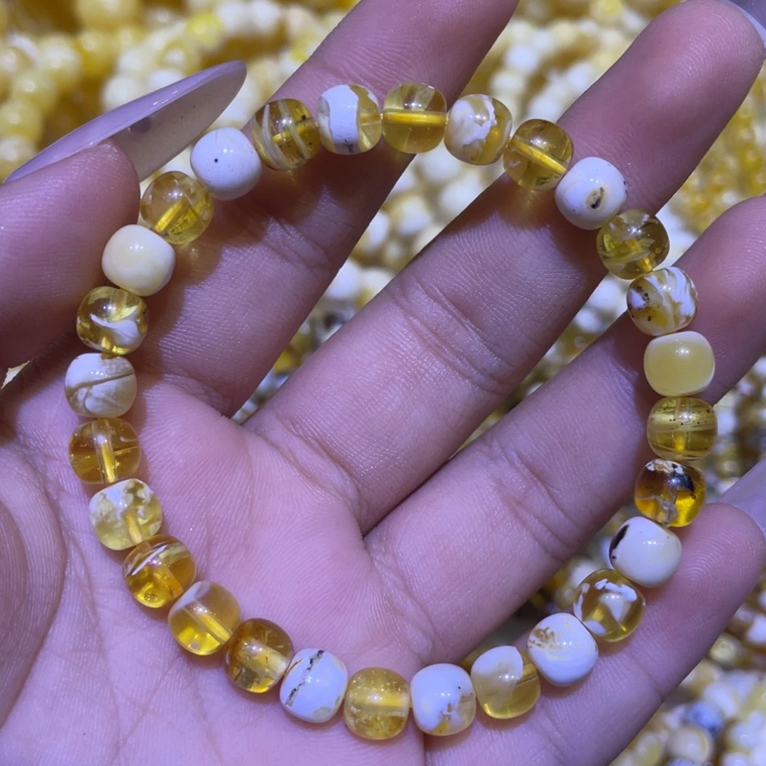 蜜蜡未镶嵌珠宝奇石7m