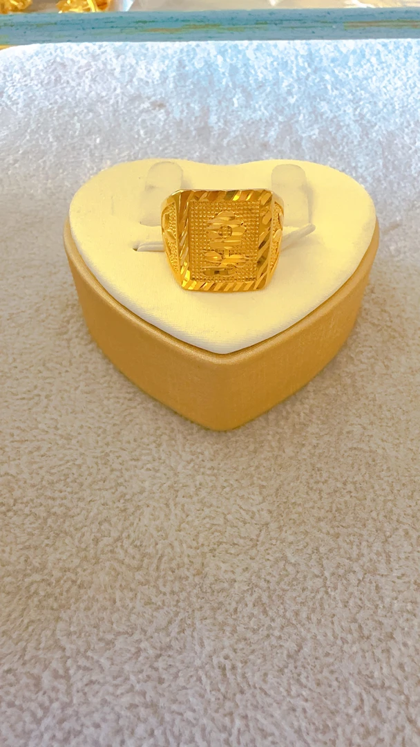 铜合金戒指 铜合金合成锆石戒指波西米亚女素款尾戒女款007