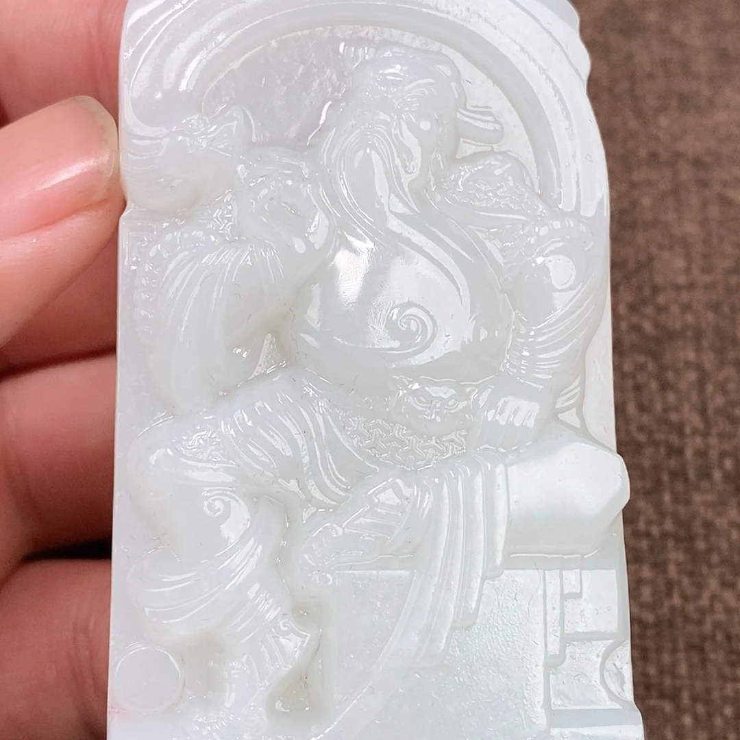 和田玉挂件未镶嵌