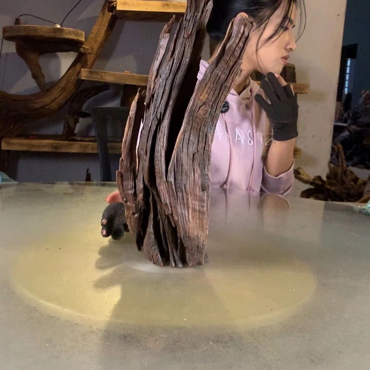 小***鱼天然的云南紫柚木会黄水