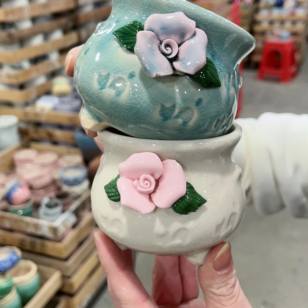 【闪购商品】陶瓷福利品凑满10元发货陶瓷花盆