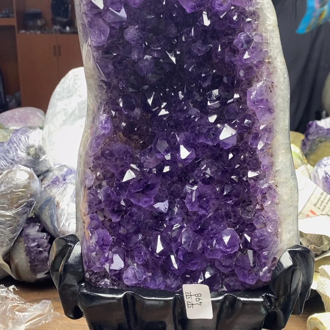 婚***官紫晶珠宝半成品未镶嵌