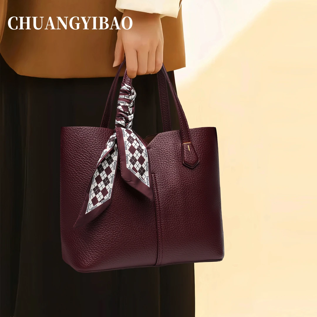 大容量红色包包女婚包2025新款时尚结婚手提水桶包送妈妈婆婆礼物